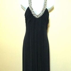 JS Boutique Matte Jersey Gown (Black)